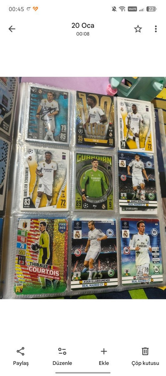 futbolcu kartları - Görsel 5