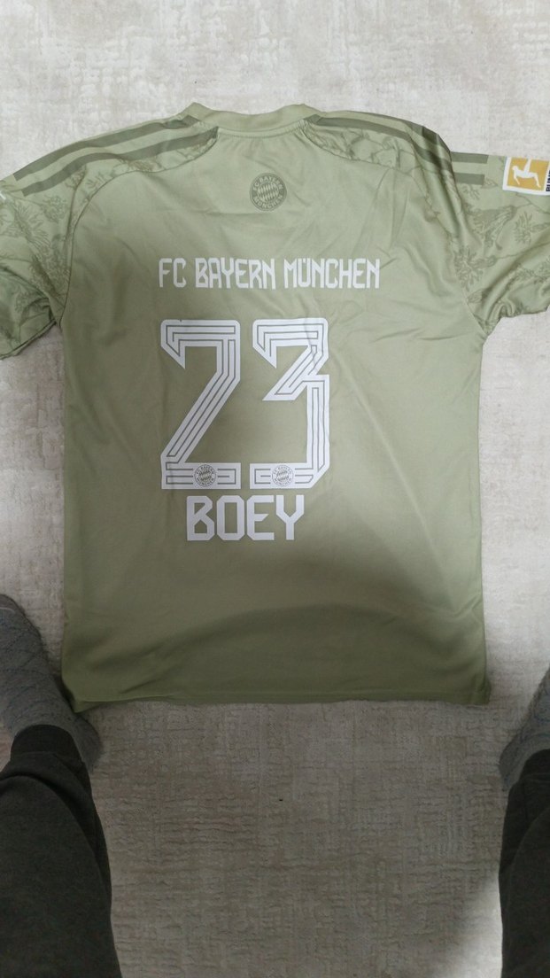 bayern Yeşil Baskılı Erkek Kısa Kollu Tişört SACHA BOEYY - Görsel 2