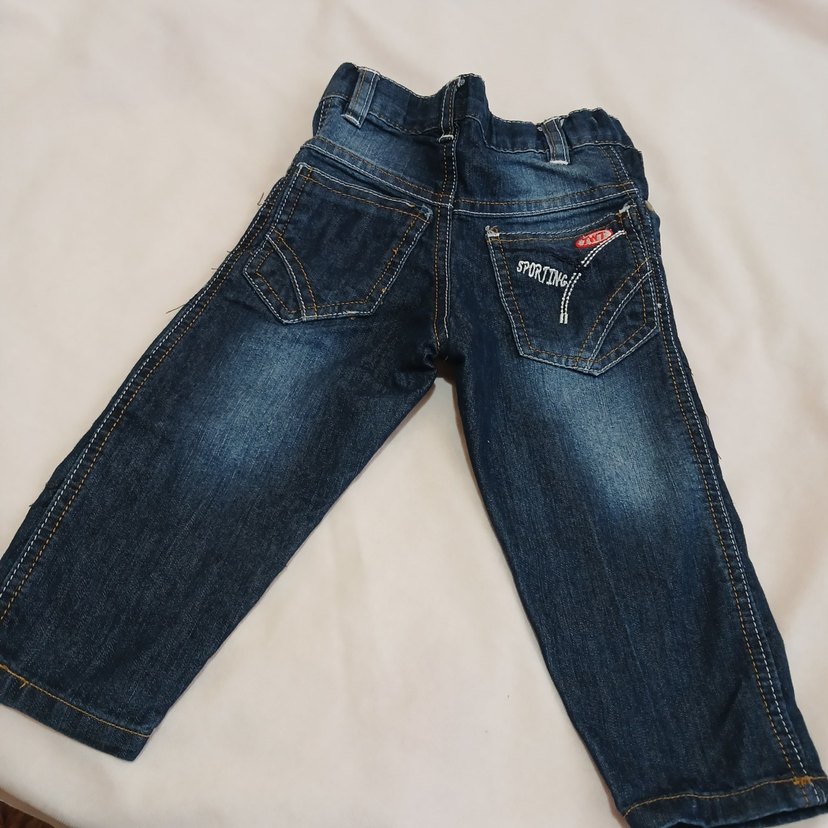 Erkek Çocuk Lacivert Kot Pantolon - Görsel 2