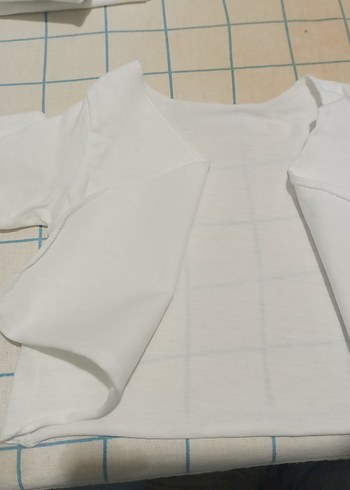 Beyaz Keten yenidogan atleti , uzun kol içlik . 3 adet fiyatıdır - Görsel 3