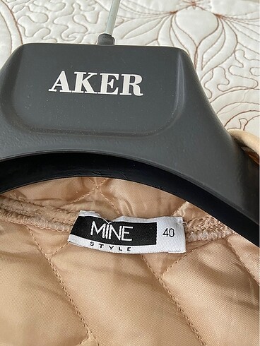 40 Beden camel Renk Uzun yelek