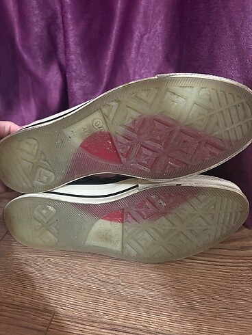 39,5 Beden siyah Renk converse ayakkabı