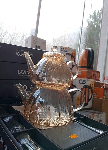 Cam çaydanlık