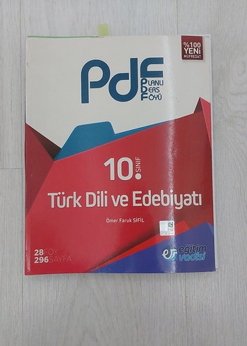 10. Sınıf Türk Dili ve Edebiyatı Kitabı