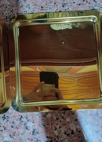 Karaca TESHIR GOLD KARE TEPSI