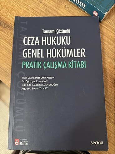 Ceza Hukuku Genel Hükümler Pratik Mehmet Emin Artuk