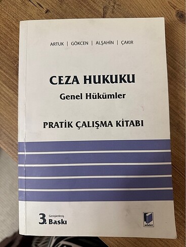 Ceza Hukuku Genel Hükümler Pratik Artuk- Gökçen