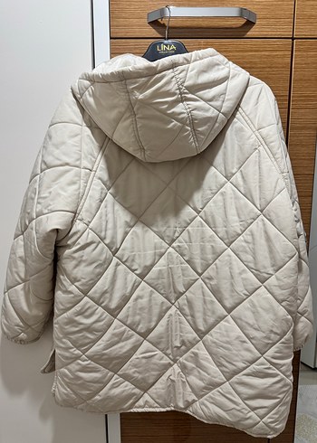 Lcw casual outwear krem/bej mont - Görsel 2