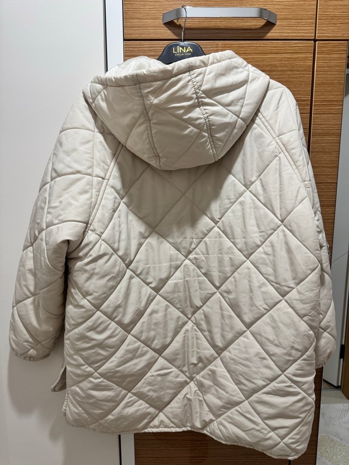 Lcw casual outwear krem/bej mont - Görsel 2