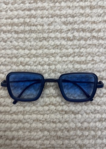 Transparan mavi kadın gözlüğü - Görsel 2