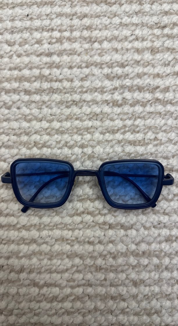 Transparan mavi kadın gözlüğü - Görsel 2