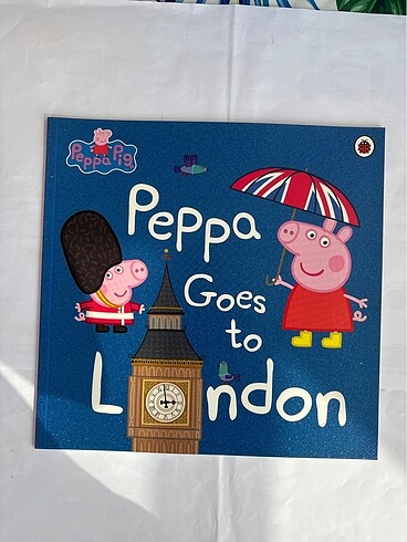 Peppa pig serisinden orjinal İngiltere den alınma İngilizce