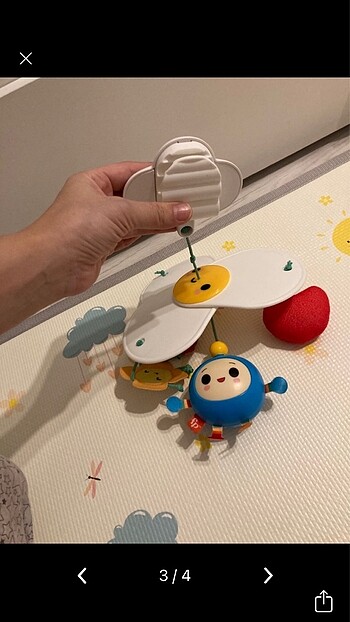 FisherPrice Bebek arabası Beşik Oyuncağı