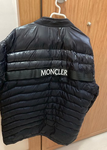 MONCLER Koyu Mavi Erkek Mont - Görsel 3
