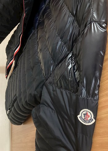 MONCLER Koyu Mavi Erkek Mont - Görsel 4