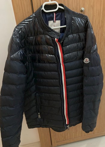 MONCLER Koyu Mavi Erkek Mont - Görsel 2