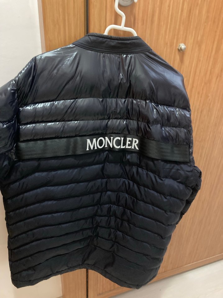 MONCLER Koyu Mavi Erkek Mont - Görsel 3