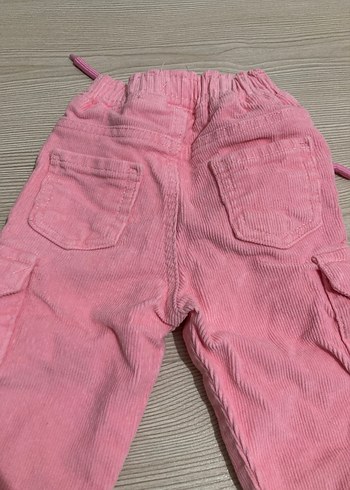 Pembe Kadife Fitil Pantalon - Görsel 4