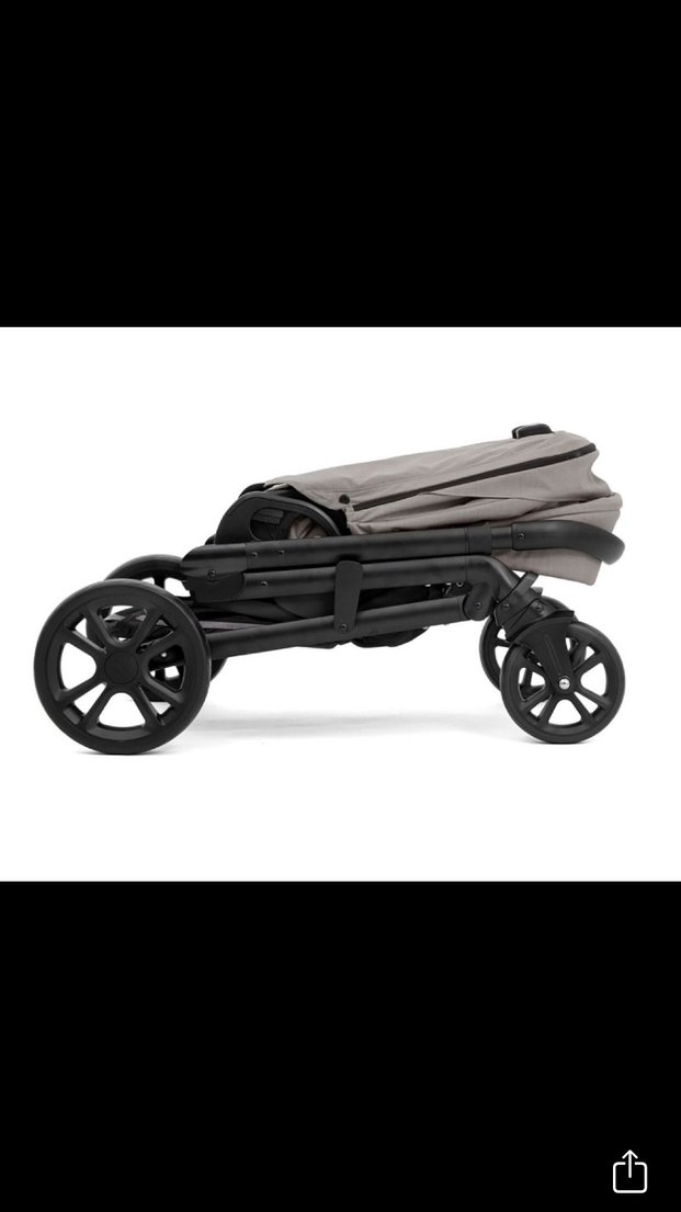 Joie Gri Bebek Arabası Yağmur Koruması ile - Görsel 2