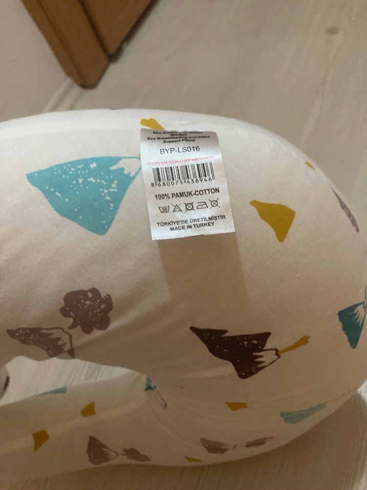 Baskılı Emzirme ve Hamilelik Yastığı - Görsel 3