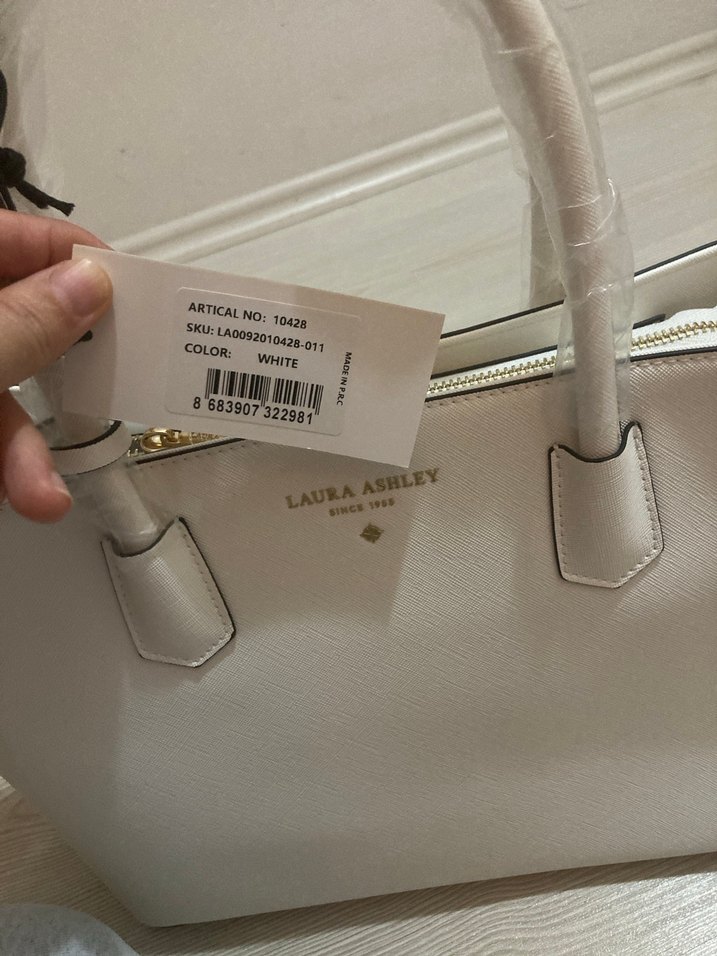 LAURA ASHLEY BEYAZ ÇANTA - Görsel 2