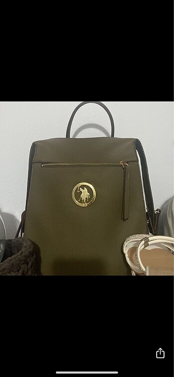 Us polo yeşil sırt çantası