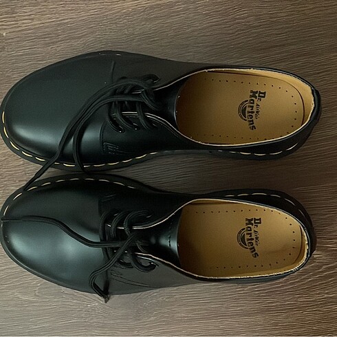 38 Beden Dr. Martens Siyah 1461 Oxford Ayakkabı