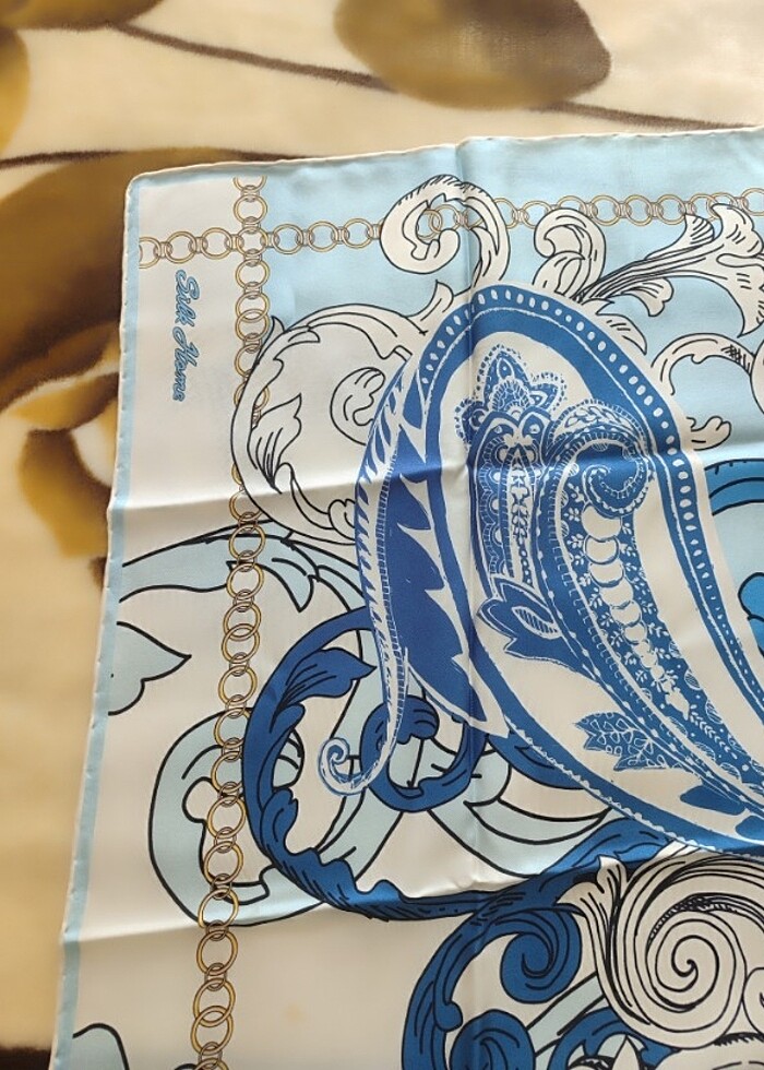 Silk home İpek eşarp  - Görsel 2