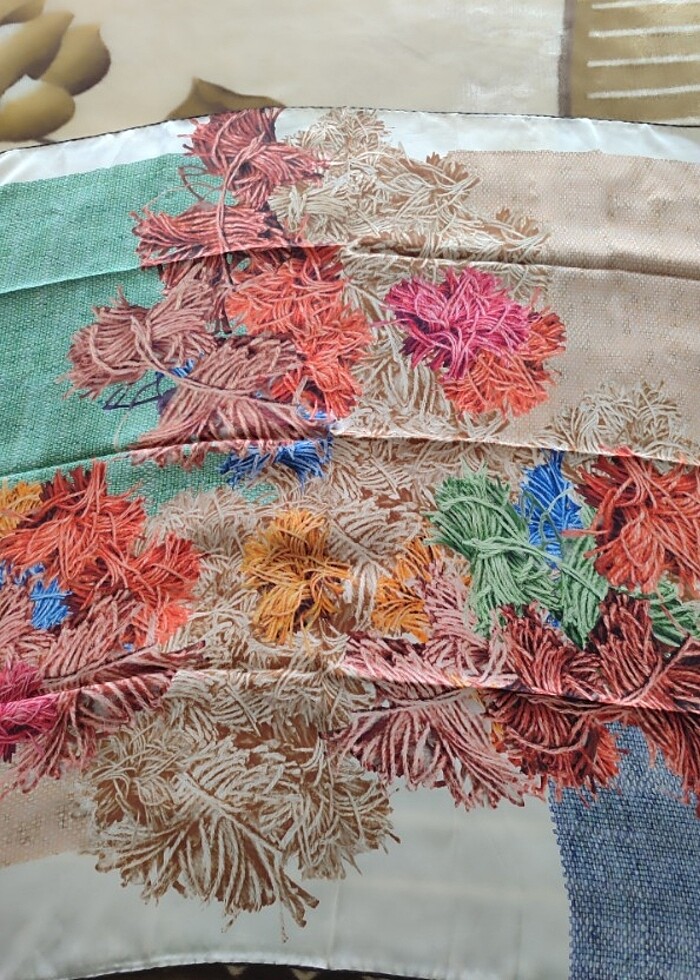 Aker ipek eşarp  - Görsel 2