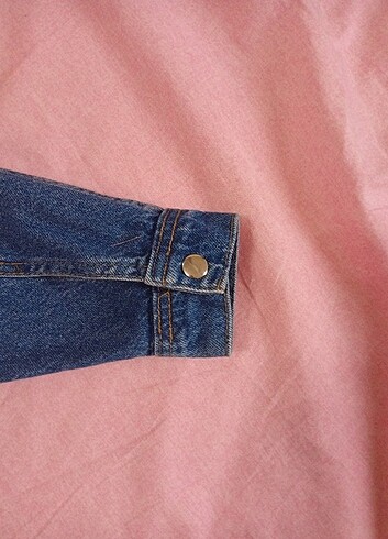 40 Beden mavi Renk Crop jean mont