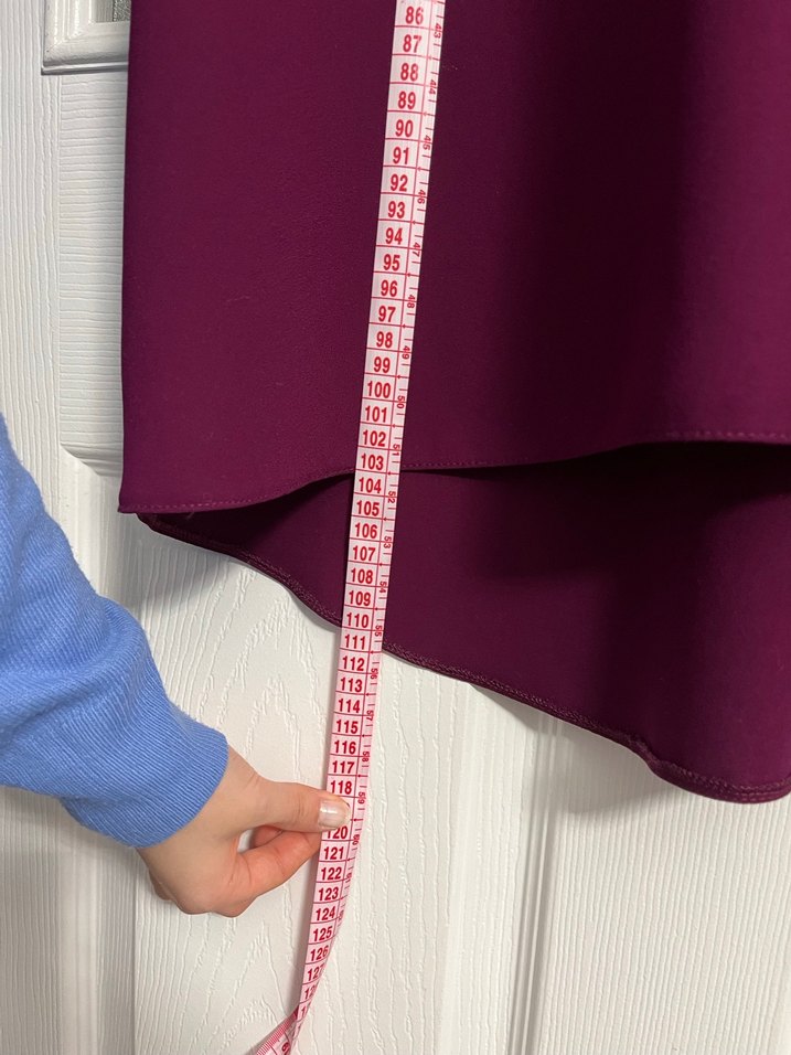 Bordo Uzun Kollu Düğmeli Kadın Tunik - Görsel 3