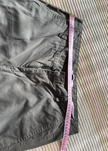 Gri Regular Fit Bel Detaylı Erkek Pantolon - Görsel 5