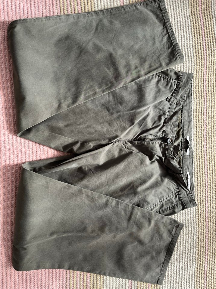 Gri Regular Fit Bel Detaylı Erkek Pantolon - Görsel 2