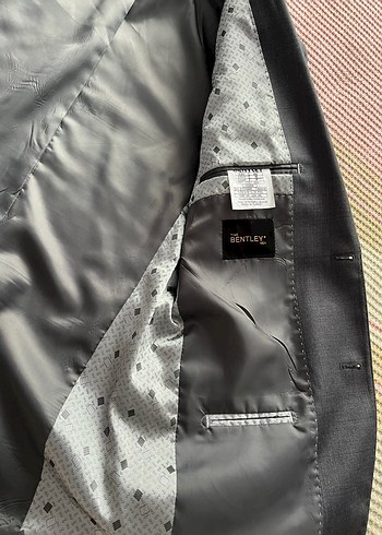 Gri Modern Klasik Erkek Takım Elbise - Görsel 3