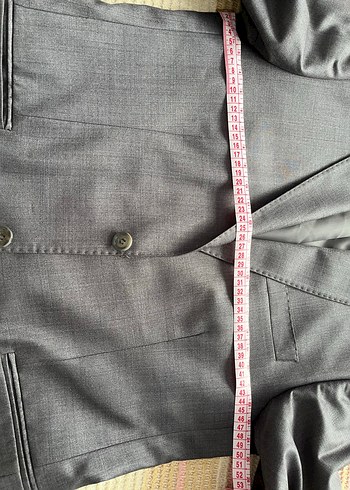 Gri Modern Klasik Erkek Takım Elbise - Görsel 11