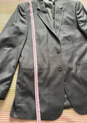 Gri Modern Klasik Erkek Takım Elbise - Görsel 10