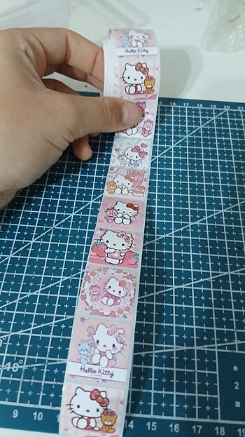 Diğer Hello kitty rulo sticker