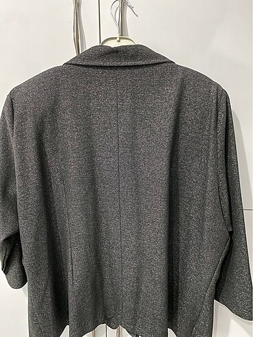 universal Beden gri Renk Simli gri renk blazer ceket