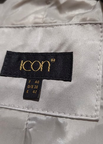 Düğmeli Bej Kadın Uzun Trençkot - Görsel 5