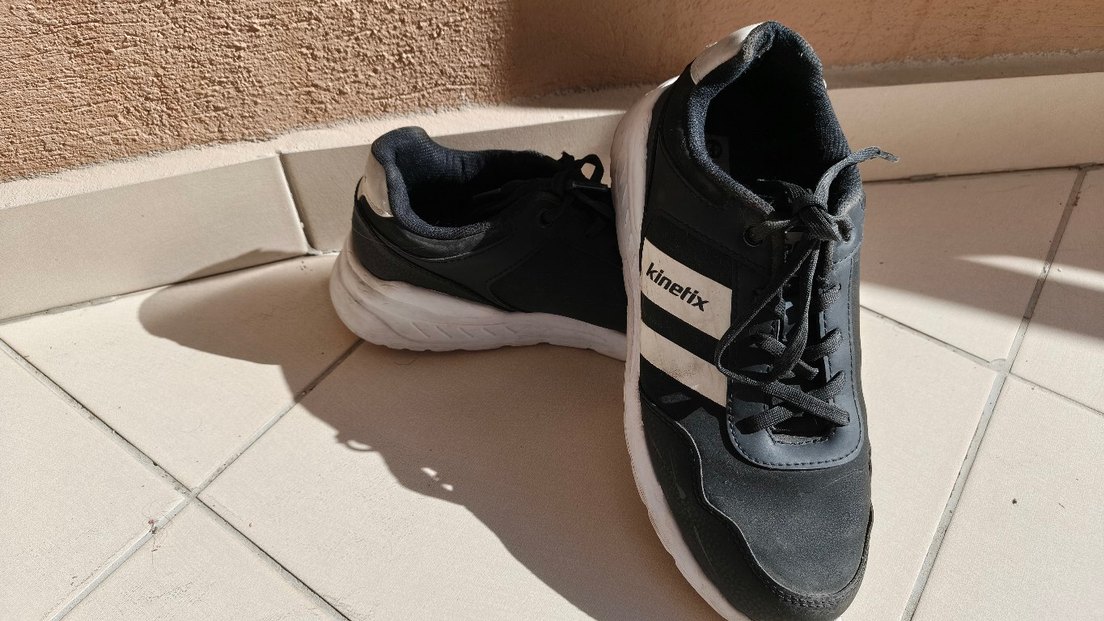 Siyah Kinetix Kadın Spor Ayakkabı - Görsel 3