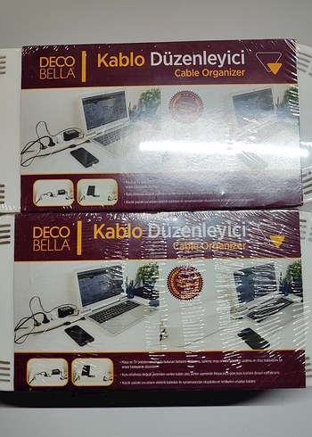 Deco Bella Kablo Düzenleyici 2 adet