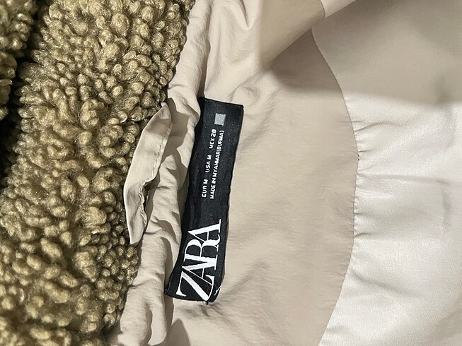 m Beden camel Renk Zara mont