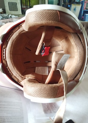 Pembe Motosiklet Kaskı - Görsel 6