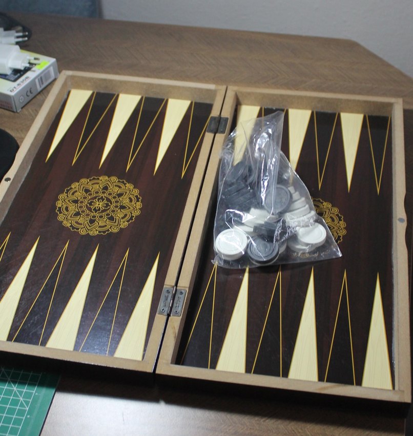 Kahverengi Ahşap Satranç Seti - Görsel 2