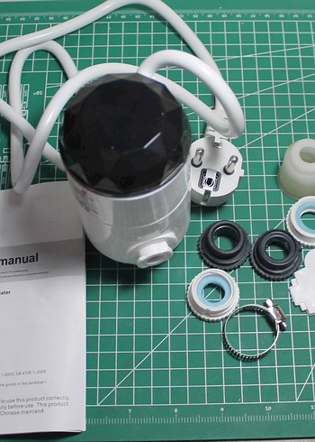 Elektrikli Isıtıcı Musluk ZSW-D01 Beyaz - Görsel 2