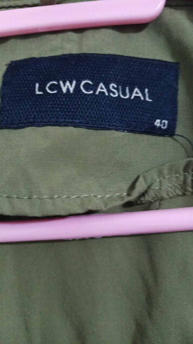 Kadın Haki Midi Uzunlukta Düğmeli Ceket - Görsel 3