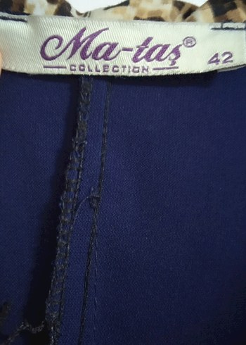 Mavi Uzun Kollu Salaş ferace - Görsel 3