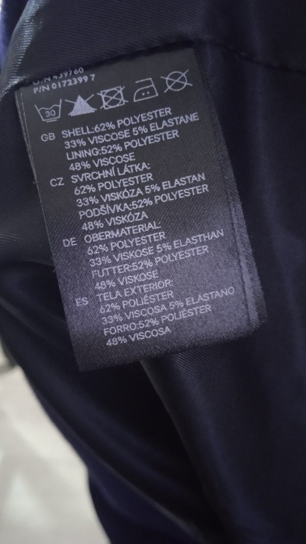 lacivert kaban - Görsel 5