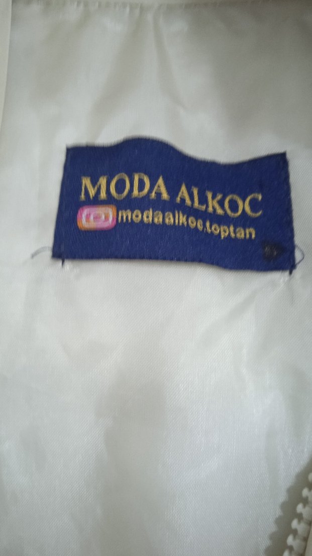 Krem rengi Kadın Kışlık Mont - Görsel 3