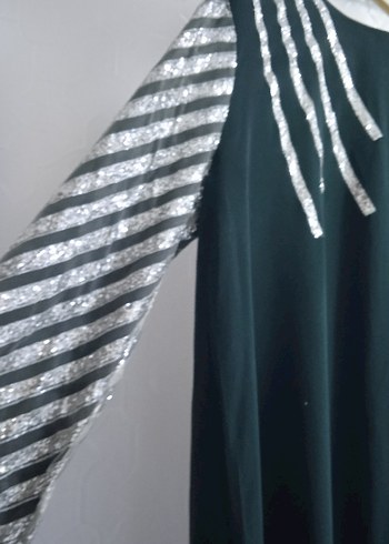 haki yeşil çan elbise - Görsel 3